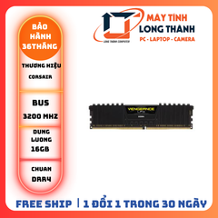 RAM DDR4 CORRSAIR VENGEANCE LPX 16GB 3200MHZ BLACK