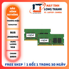RAM LAPTOP DDR4 4GB-2400 NEW BH 3TH