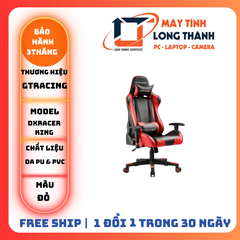 GHẾ GAMING GTRACING Chân Xoay Red