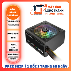 Nguồn PSU Thermaltake Litepower 650W RGB (LTP-650AL2NK)