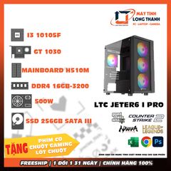 LTC JETEKR6 I PRO (INTEL CORE I3 10105F/16GB/240GB/GT 1030) GEN 10