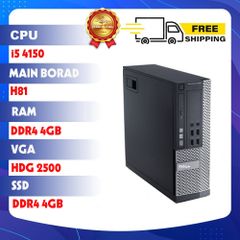 MÁY BỘ DELL 3020 : CPU INTEL I3 4150 - RAM DDR3 4GB SSD 120GB