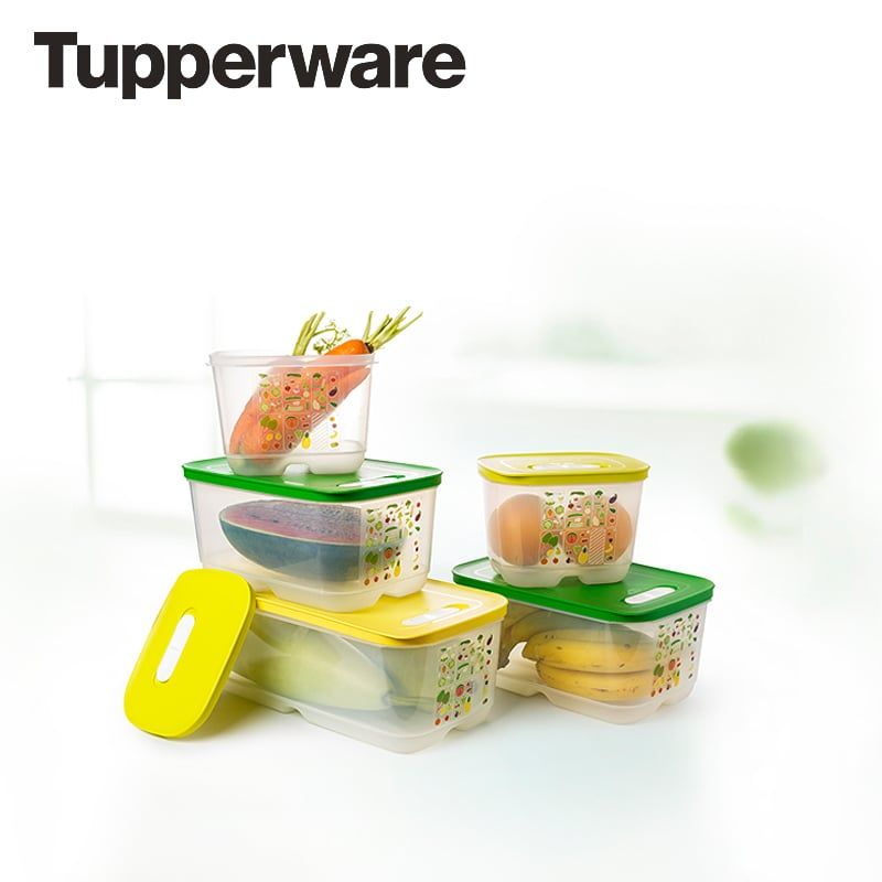 Bộ hộp trữ mát thông minh Tupperware Ventsmart 5