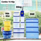  Bộ hộp trữ đông và mát Tupperware Modern Set 16 hộp 