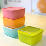  Bộ Hộp Bảo Quản Thực Phẩm Tupperware Small Square Round 4 Hộp 