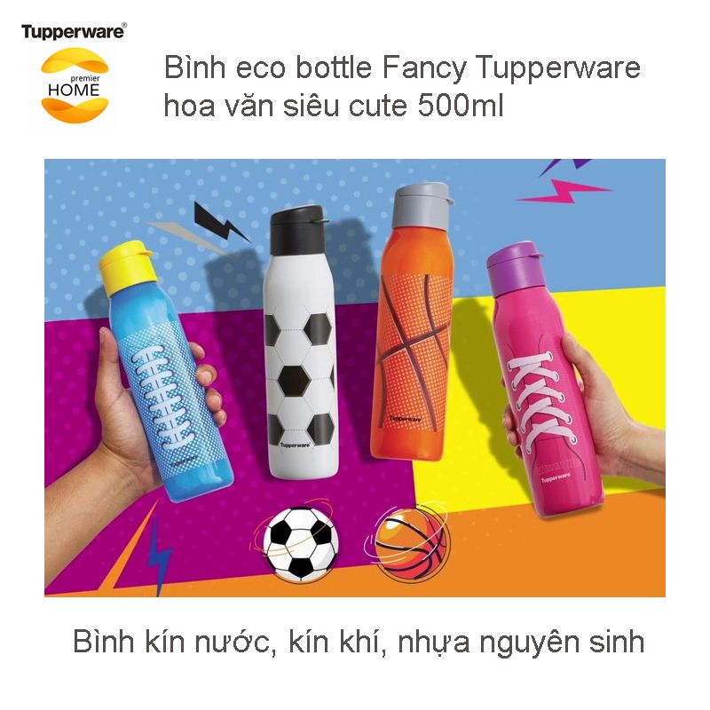 Bình nước Tupperware Eco Fancy 500ml