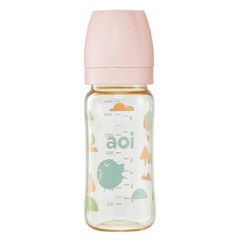 Bình sữa Aoi PPSU Flora 280ml (màu ngẫu nhiên)