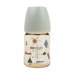 Bình sữa Moyuum 170ml in mây xanh cho bé