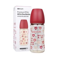 Bình sữa Moyuum PPSU Red Love 270ml