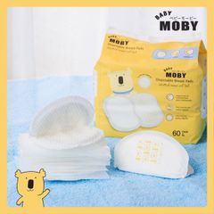 Miếng lót thấm sữa Moby ( Hộp 60 miếng)