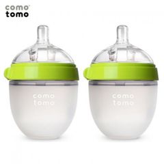 Hộp 2 bình sữa silicone Comotomo dung tích 150ml