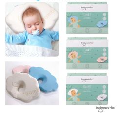 Gối chống bẹp đầu Babyworks