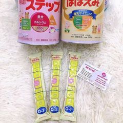 Sữa Meiji thanh số 0 (0-12 tháng)  ( Thanh Lẻ)