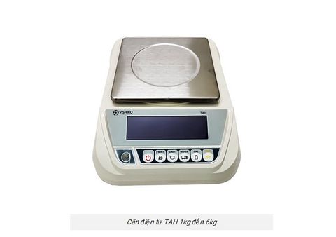 Cân điện tử TAH 1000g x 0.01g, 2000gx 0.01g, 3000g x 0.01g, 6000gx 0.1g Vishiko