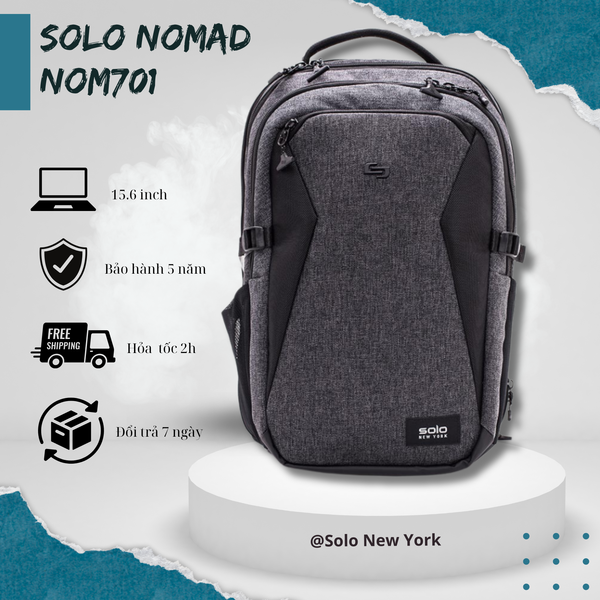  Balo SOLO Nomad Unbound 15.6 inch - Xám - NOM701-10 