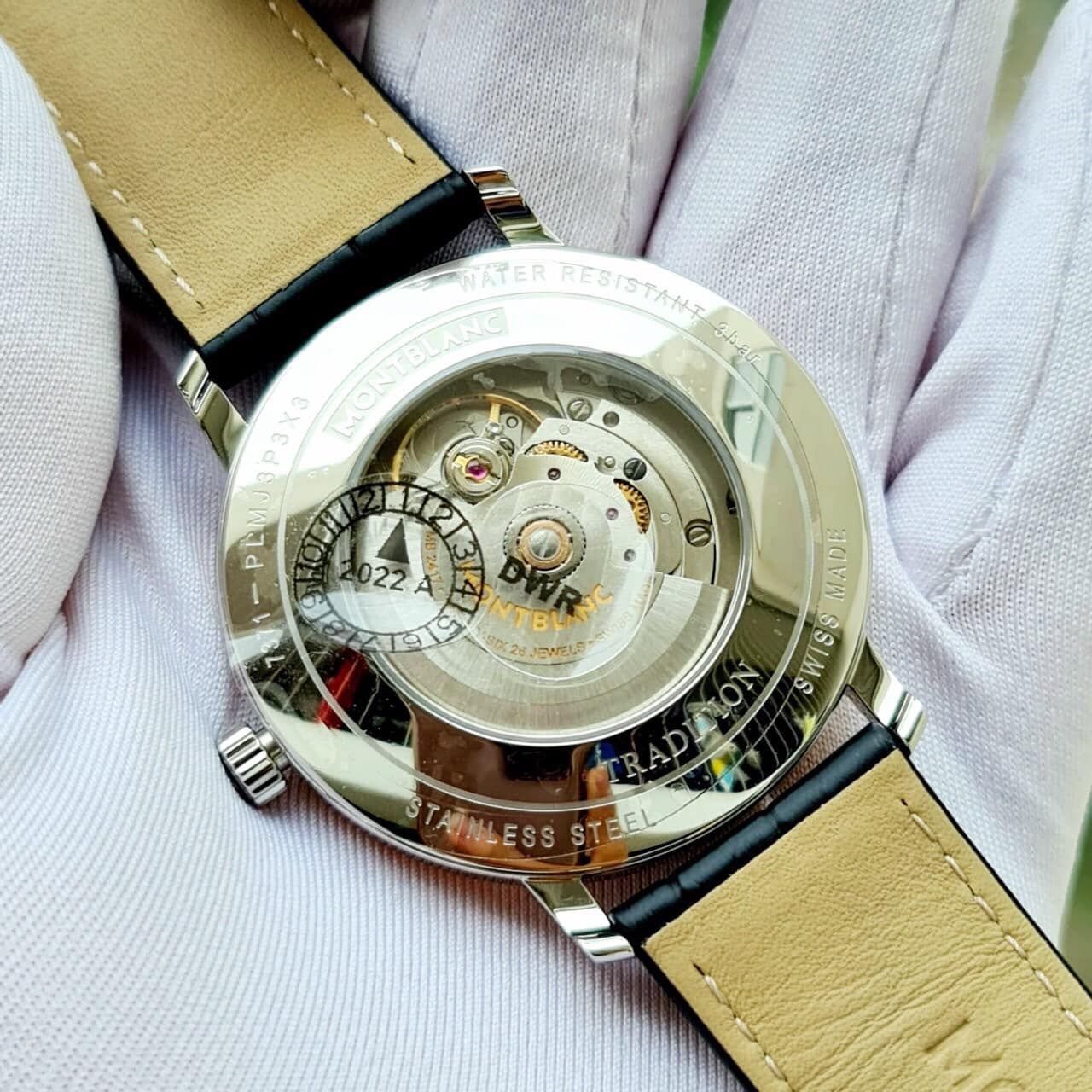 MontBlanc Tradition 114336 Automatic Watch 40mm