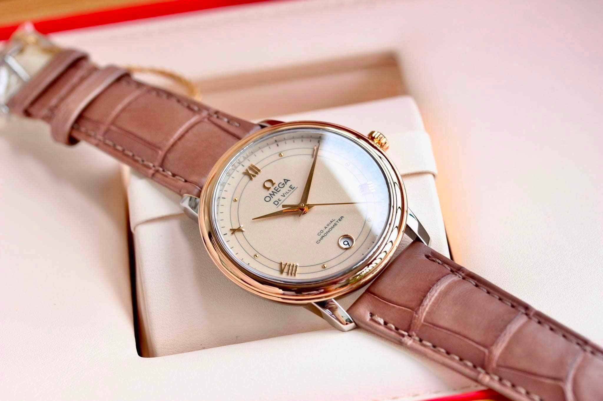 Omega De Ville Prestige 424.23.37.20.09.001 Watch 36.8mm