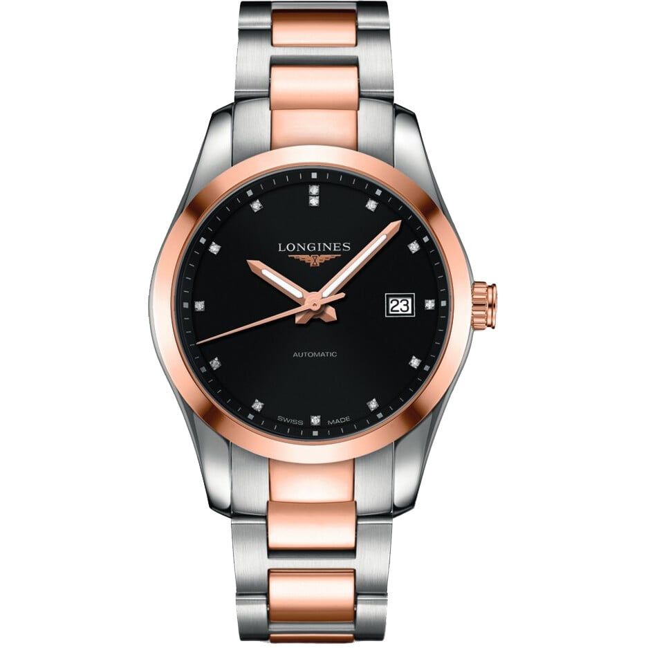 Longines Conquest L2.785.5.58.7 Diamond Watch 40mm