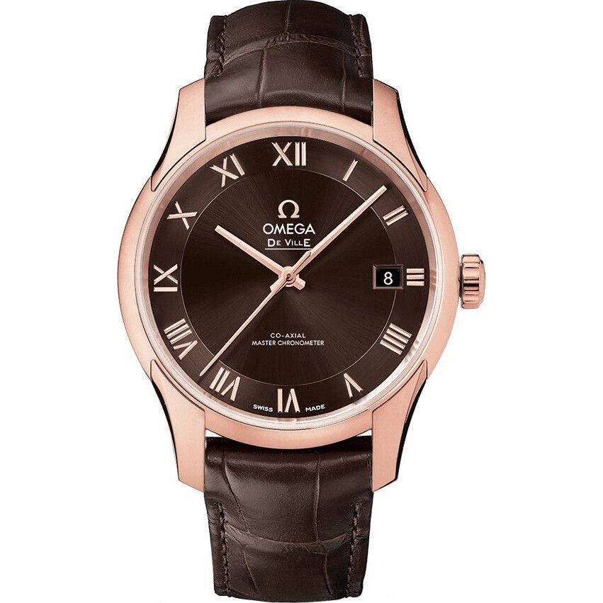 Omega De Ville 433.53.41.21.13.001 Hour Vision Watch 41mm