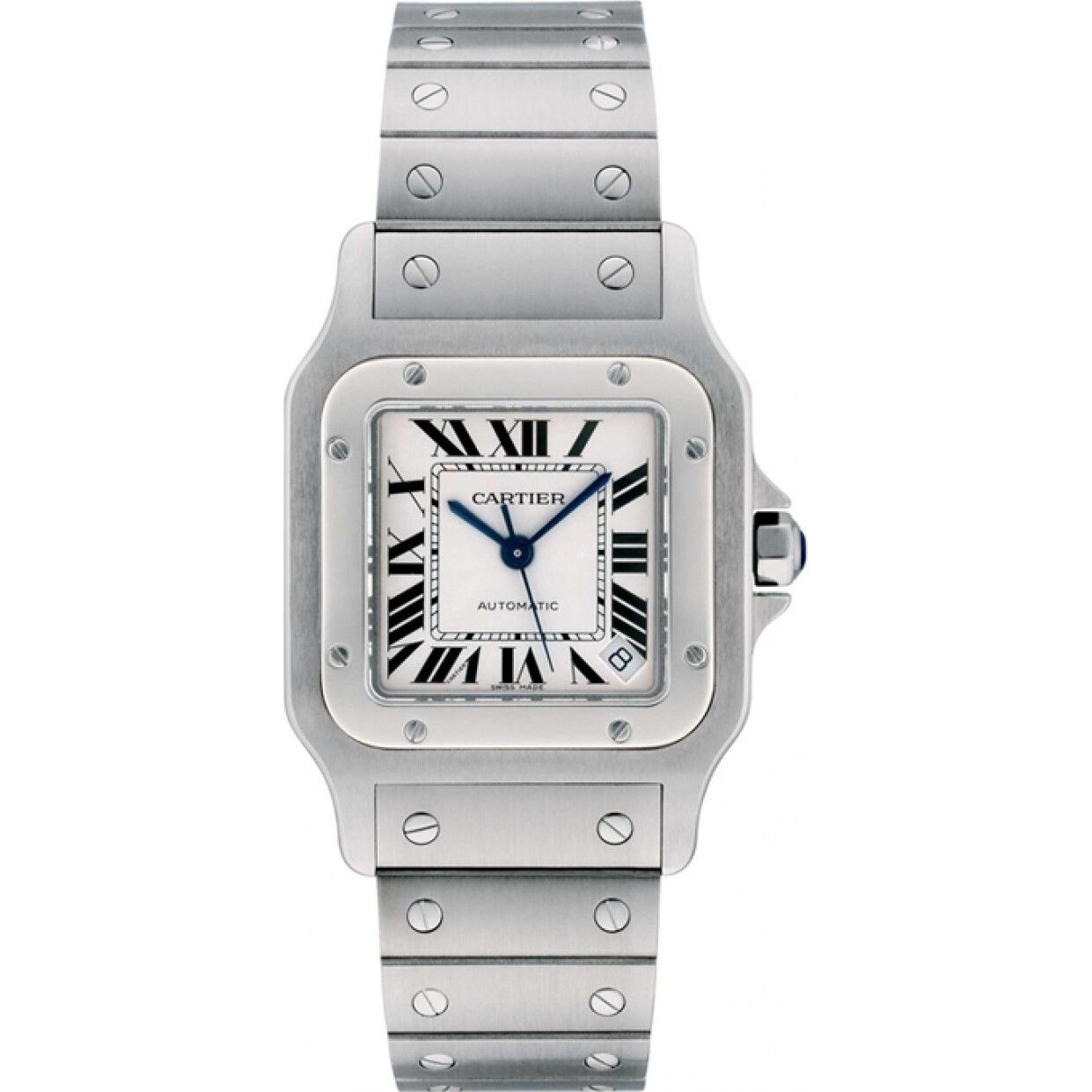 Cartier Santos De Cartier W20098D6 Watch 34.87 x 45.54