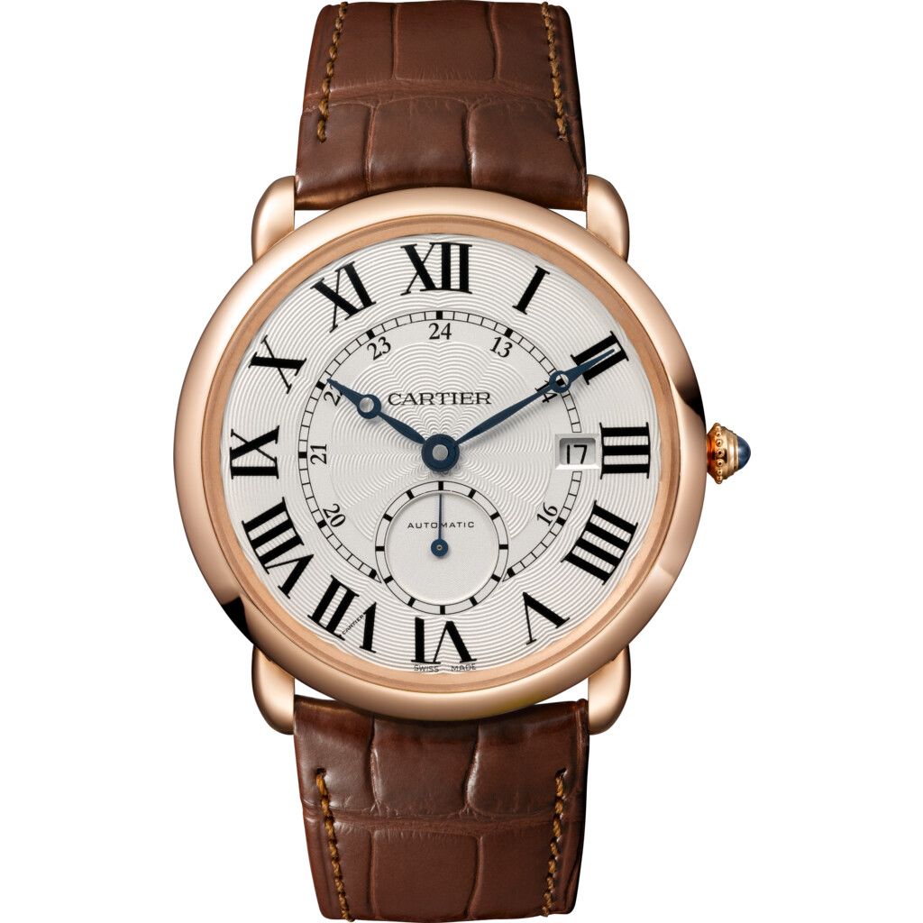 Cartier Ronde De Cartier W6801005 Pink Gold Watch 40