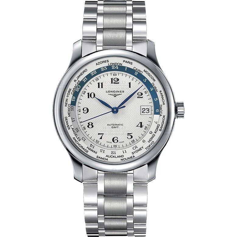  Longines Master Worldtime L2.631.4.70.6 Watch 38.5mm 