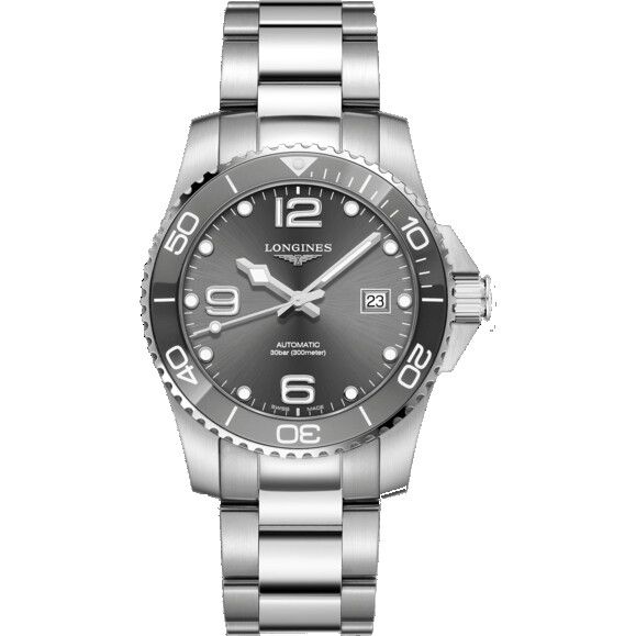 HydroConquest L3.781.4.76.6 Automatic Grey 41mm