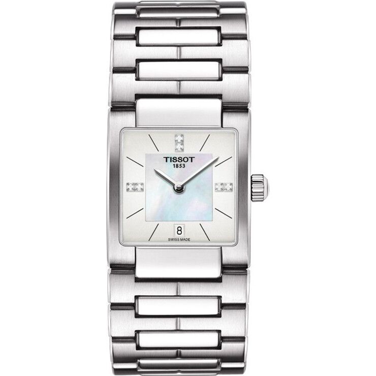 Tissot T02 T090.310.11.116.00 Mother of Pearl Watch
