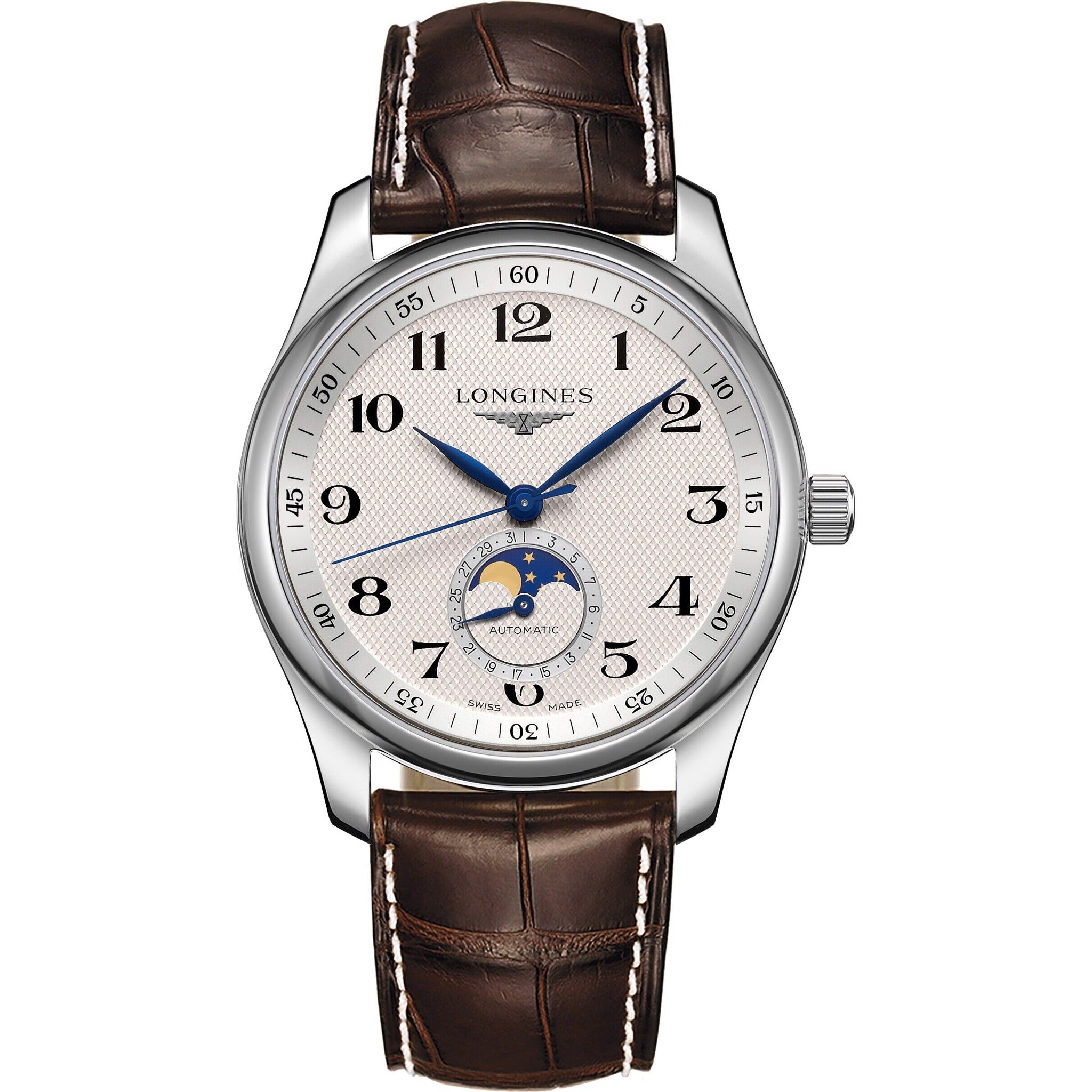 Longines Master L2.909.4.78.3 Moonphase 40mm