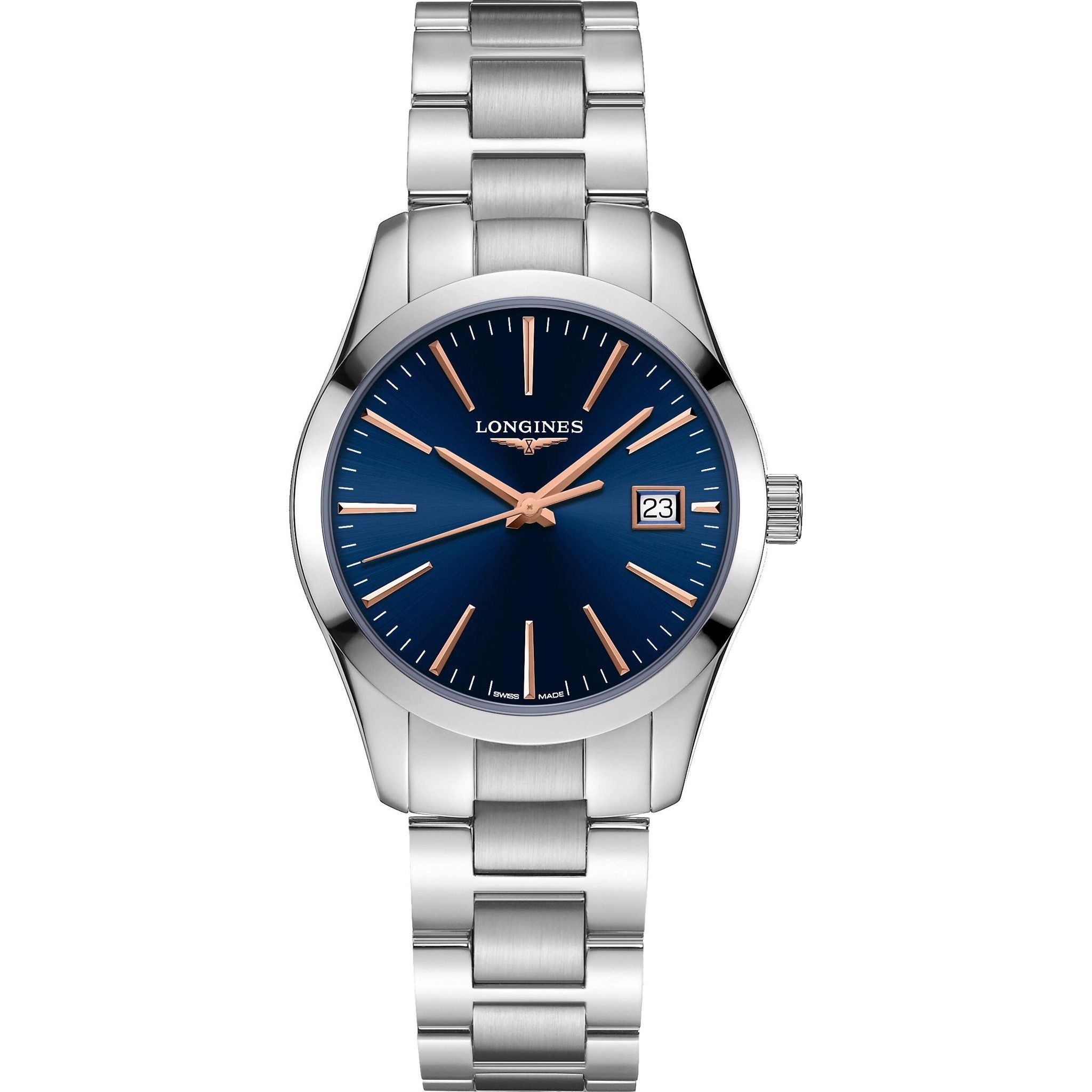 Longines Conquest L2.386.4.92.6 Classic Quartz 34mm