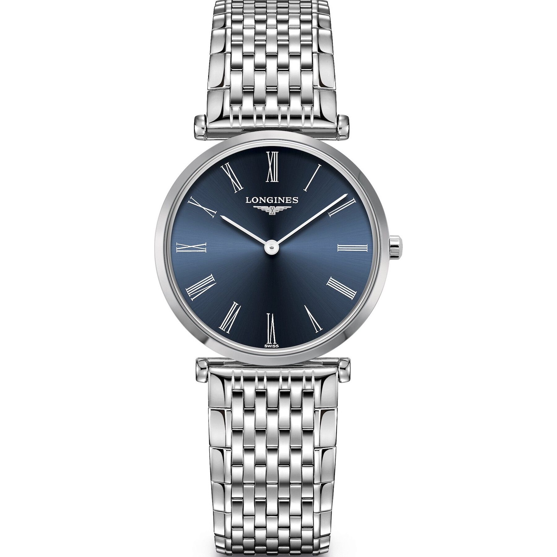 Longines La Grande L4.512.4.94.6 Classique Blue Dial Watch 29mm