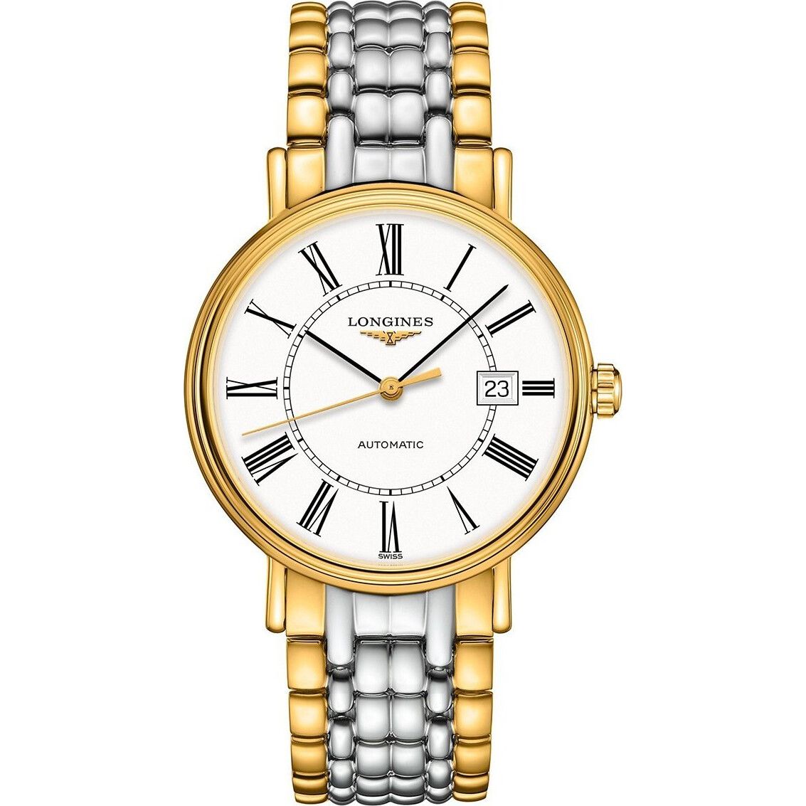 Longines Presence L4.922.2.11.7 Two Tone Watch 40mm