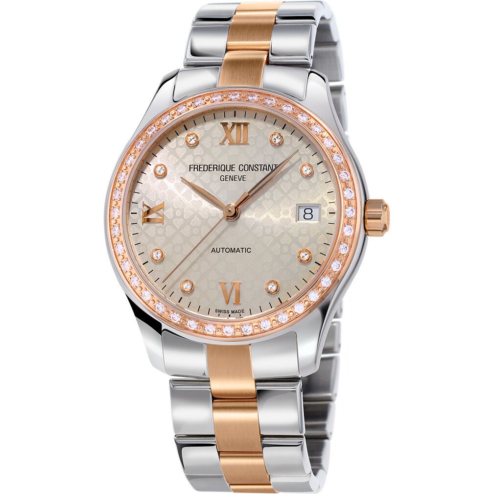 Frederique Constant Double Heartbeat FC-303LGD3BD2B Watch 36mm