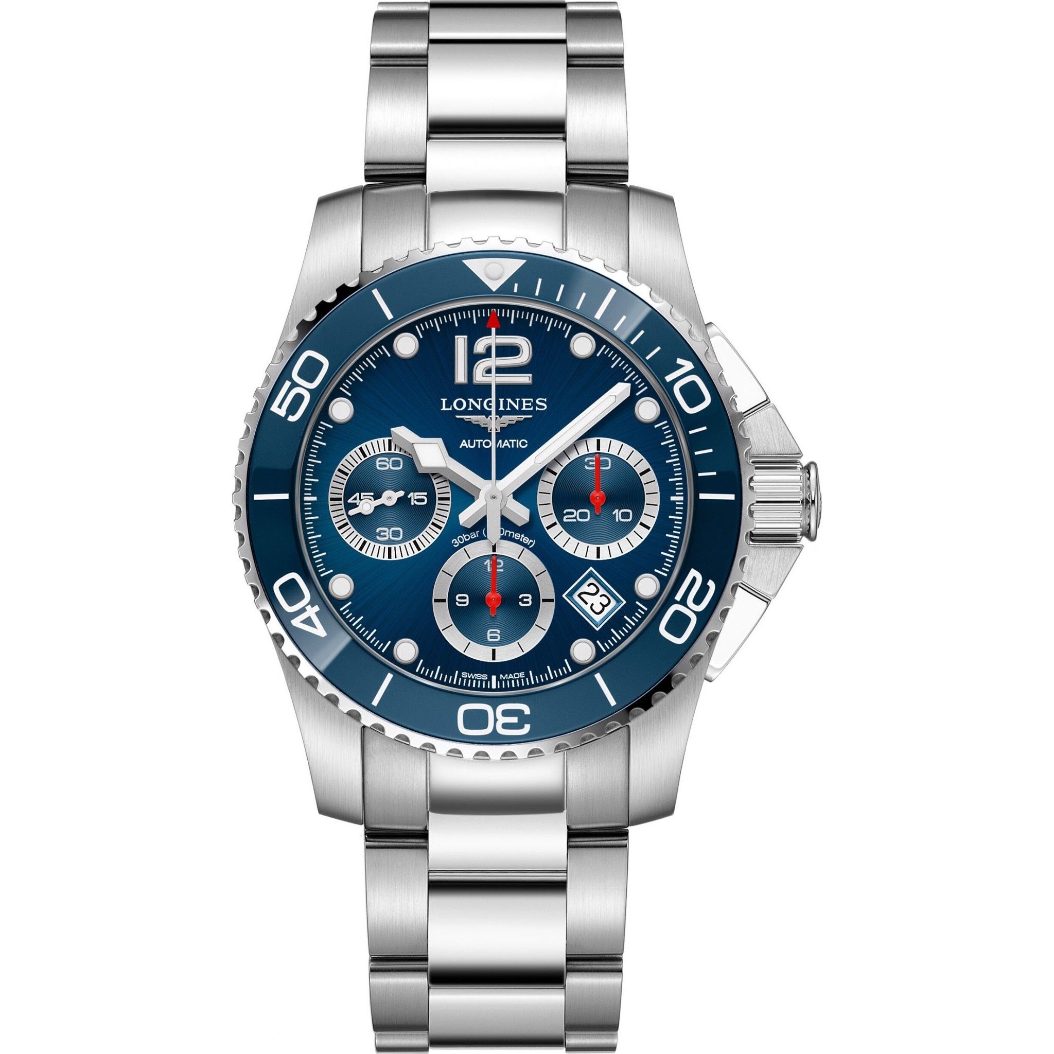 Longines HydroConquest L3.783.4.96.6 Watch 41mm