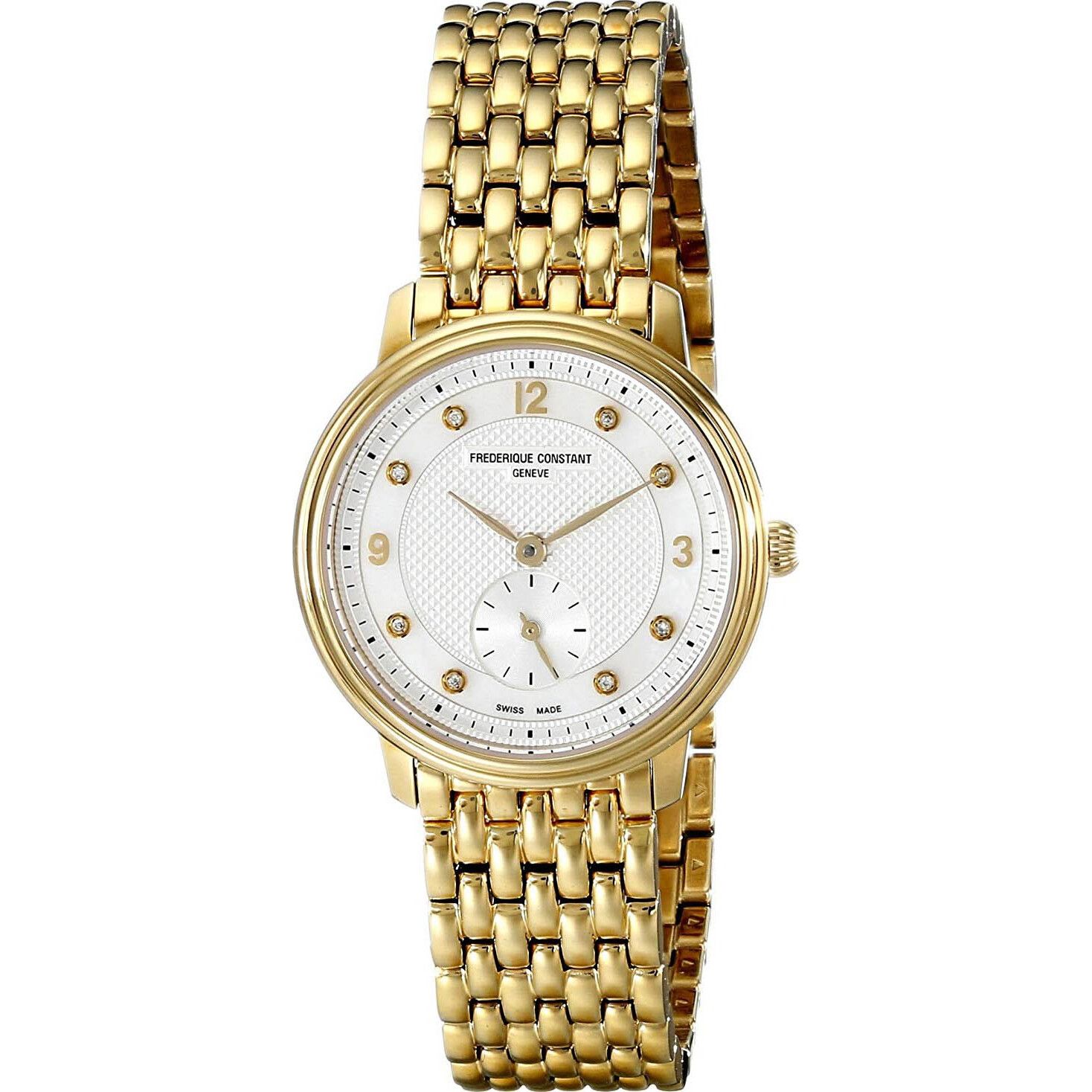 Frederique Constant Slim Line FC-235MPWD1S5B Diamond 28.6mm