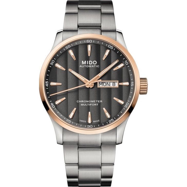 Mido Multifort M038.431.21.061.00 Chronometer Watch 42mm