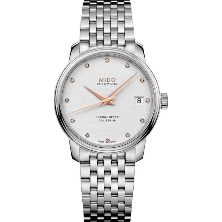 Mido Baroncelli M027.208.11.036.00 Chronometer Silicon 34mm