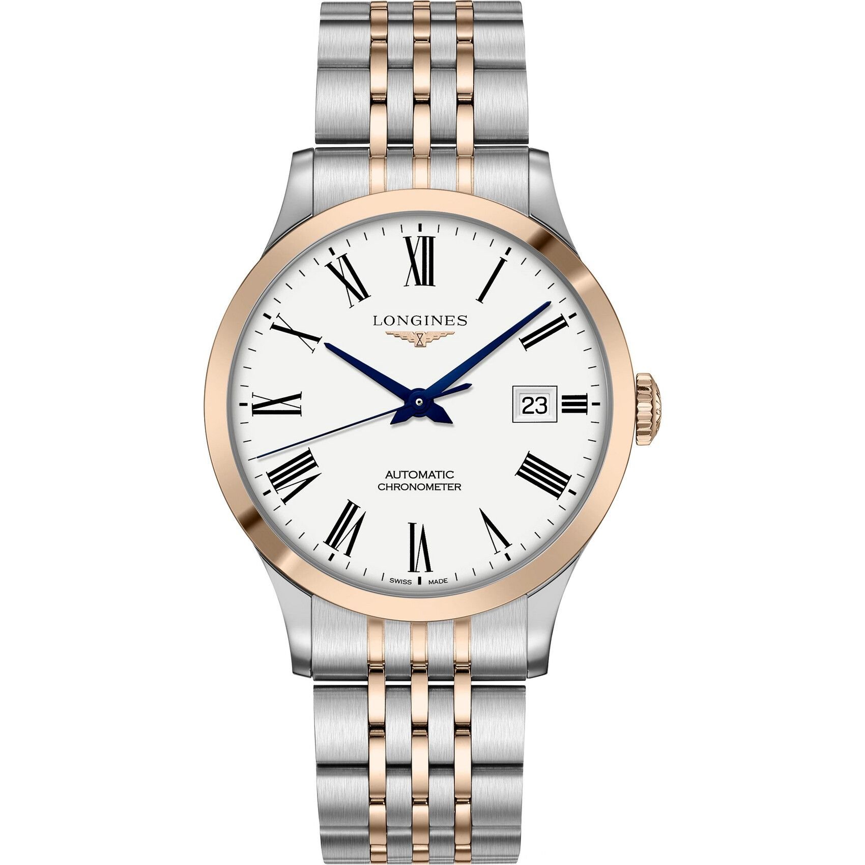 Longines Record L2.821.5.11.7 Automatic 40mm