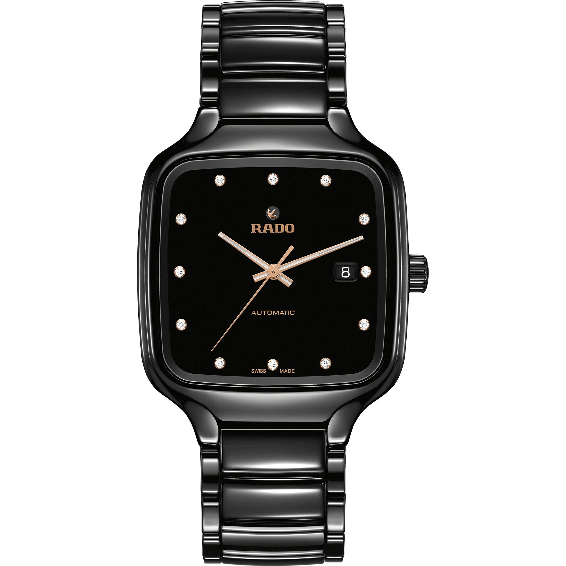 Rado True Square Automatic Diamonds 38mm