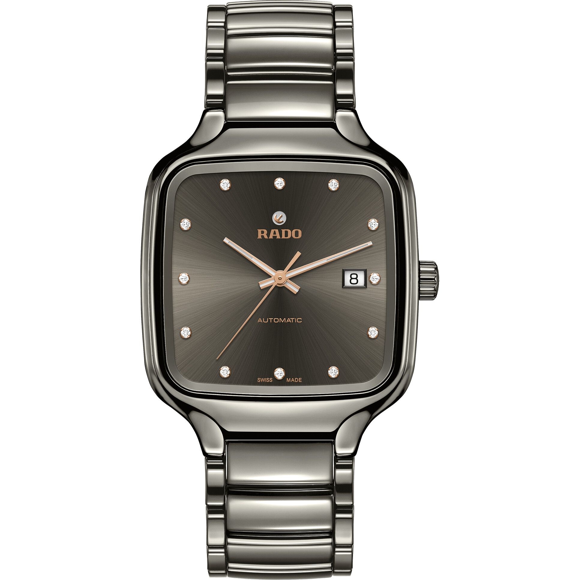 Rado True Square Automatic Diamonds 38mm