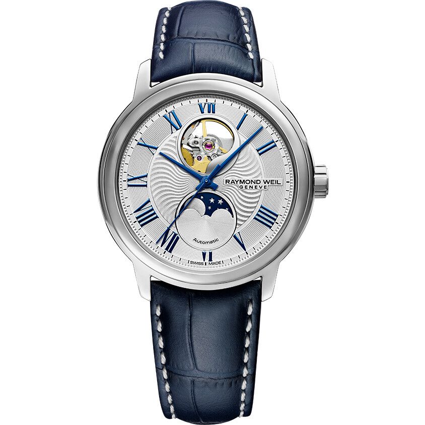 Raymond Weil Maestro 2240-STC-00655 Moon Phase Watch 40mm