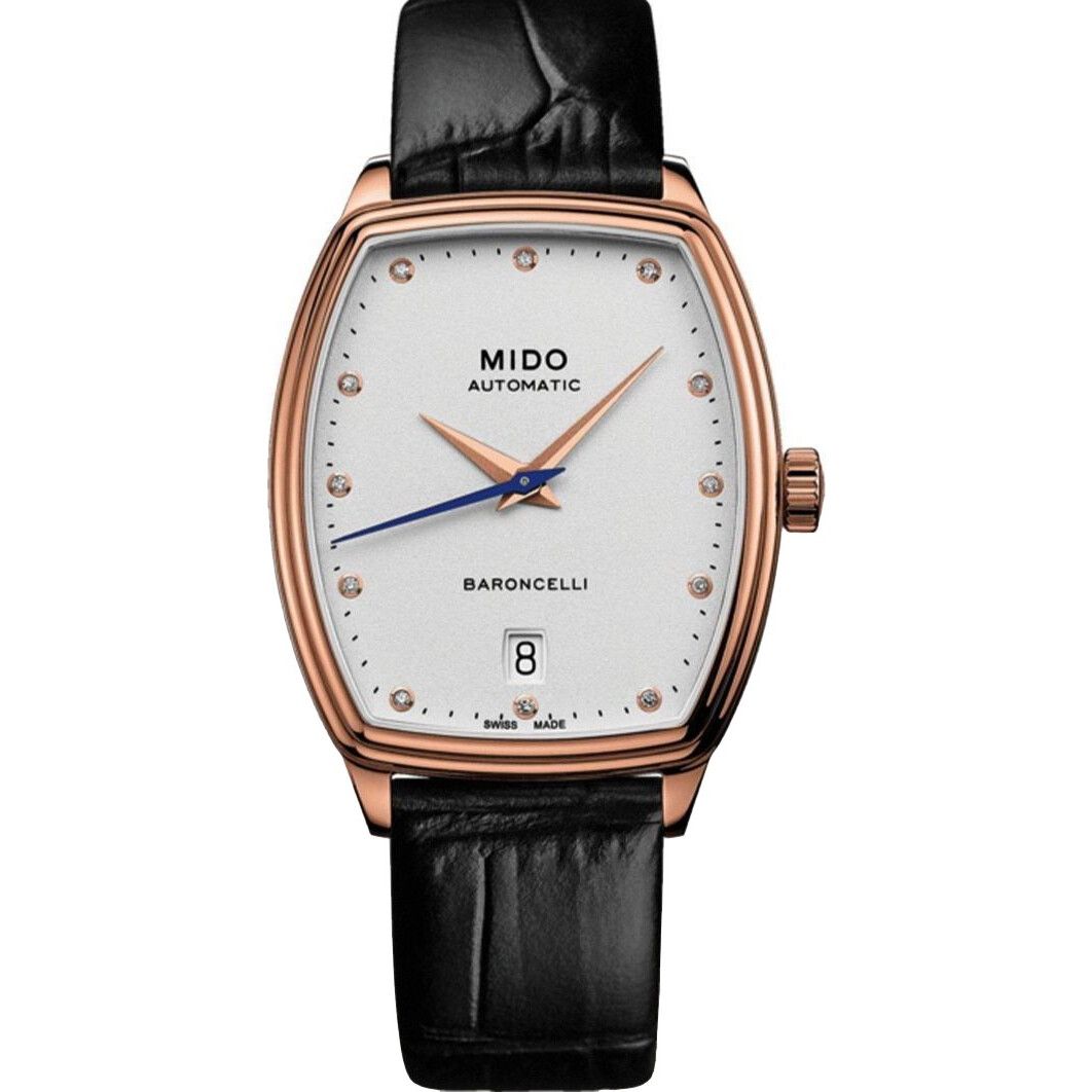 Mido Baroncelli M041.307.36.016.00 Tonneau Lady 30.50x35.00 mm