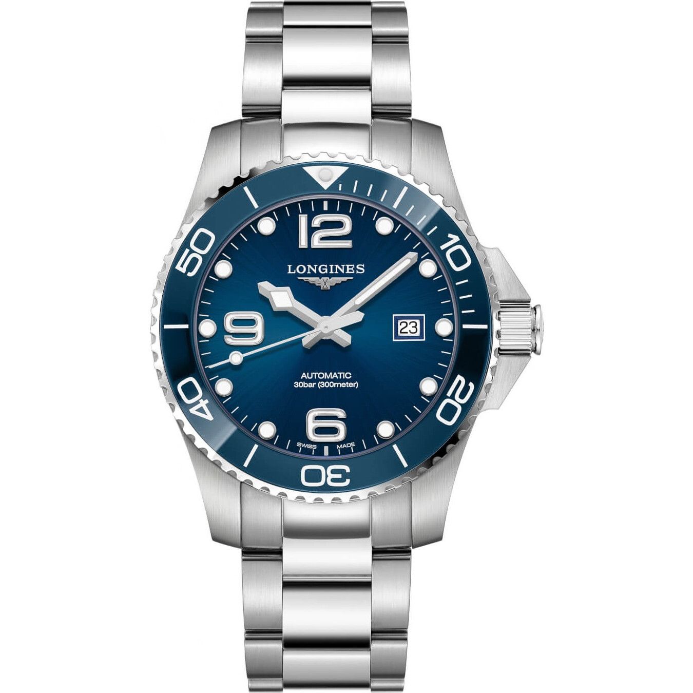 Longines Conquest L3.782.4.96.6 Men's Watch 43mm