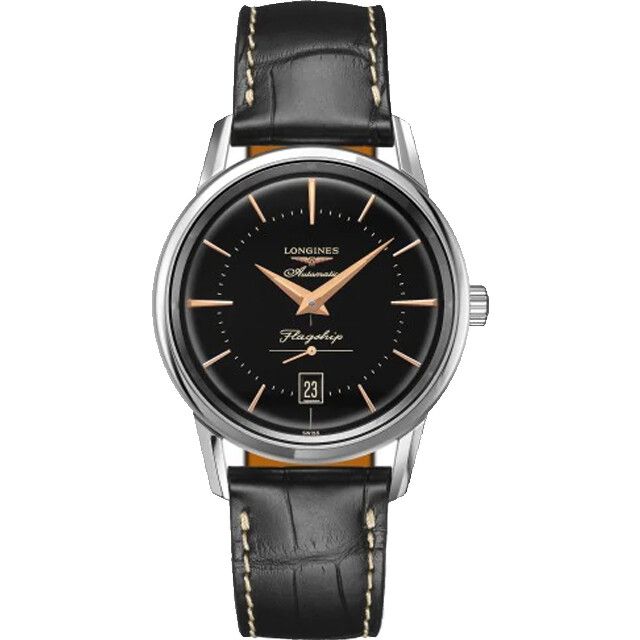 Longines Flagship Heritage L4.795.4.58.0 Watch 38mm