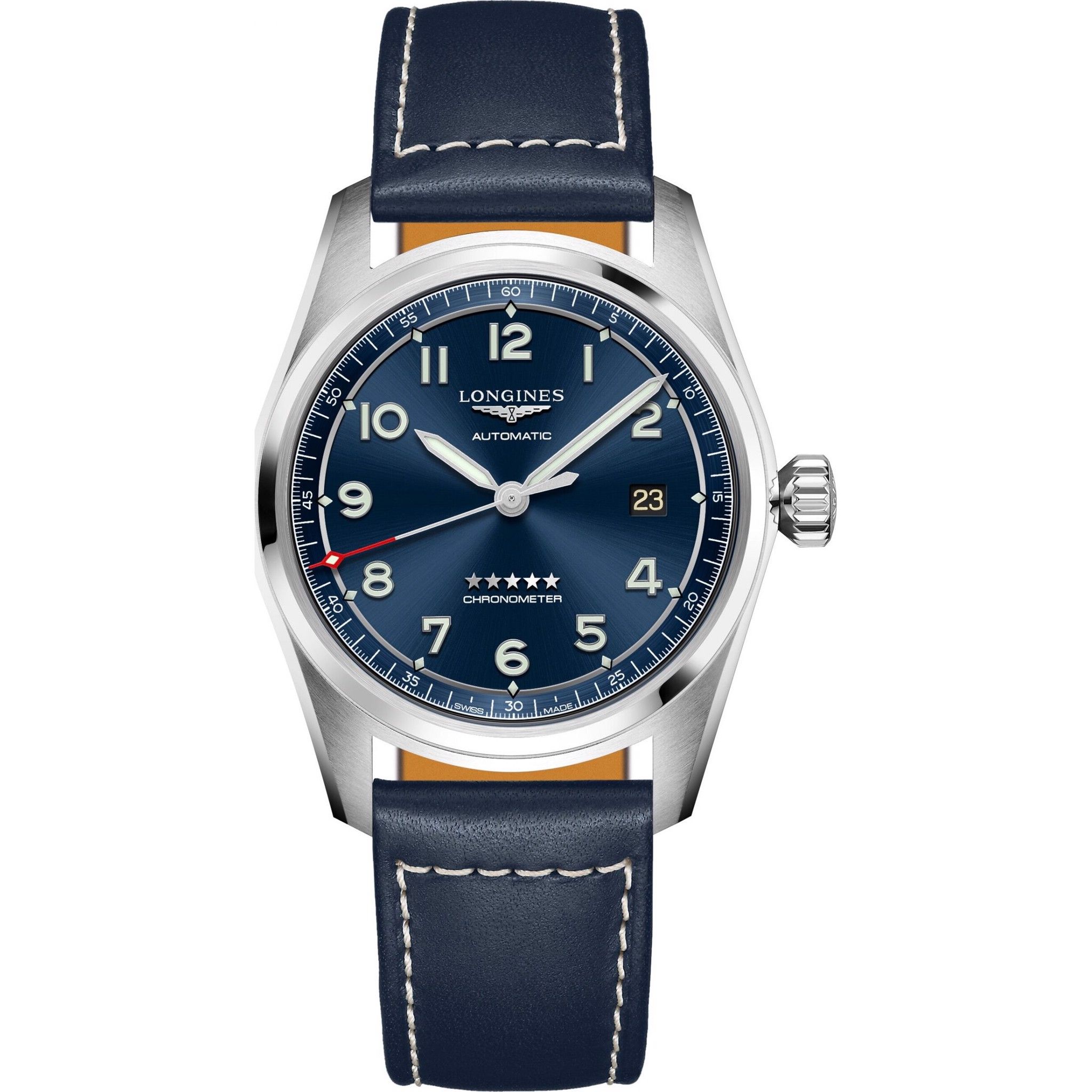 Longines Spirit L3.810.4.53.0 Watch 40mm