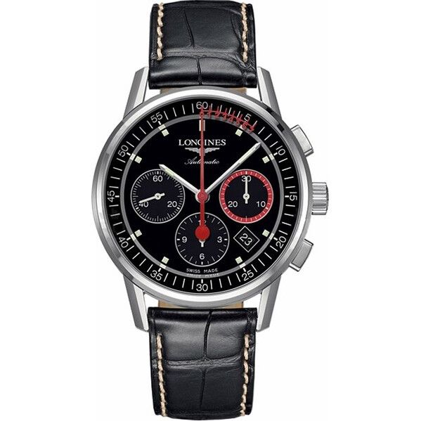 Longines Heritage L4.754.4.52.3 Chronograph Watch 41.5mm