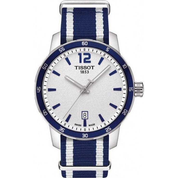 Tissot Quickster T095.410.17.037.01 Silver Dial Unisex 40mm