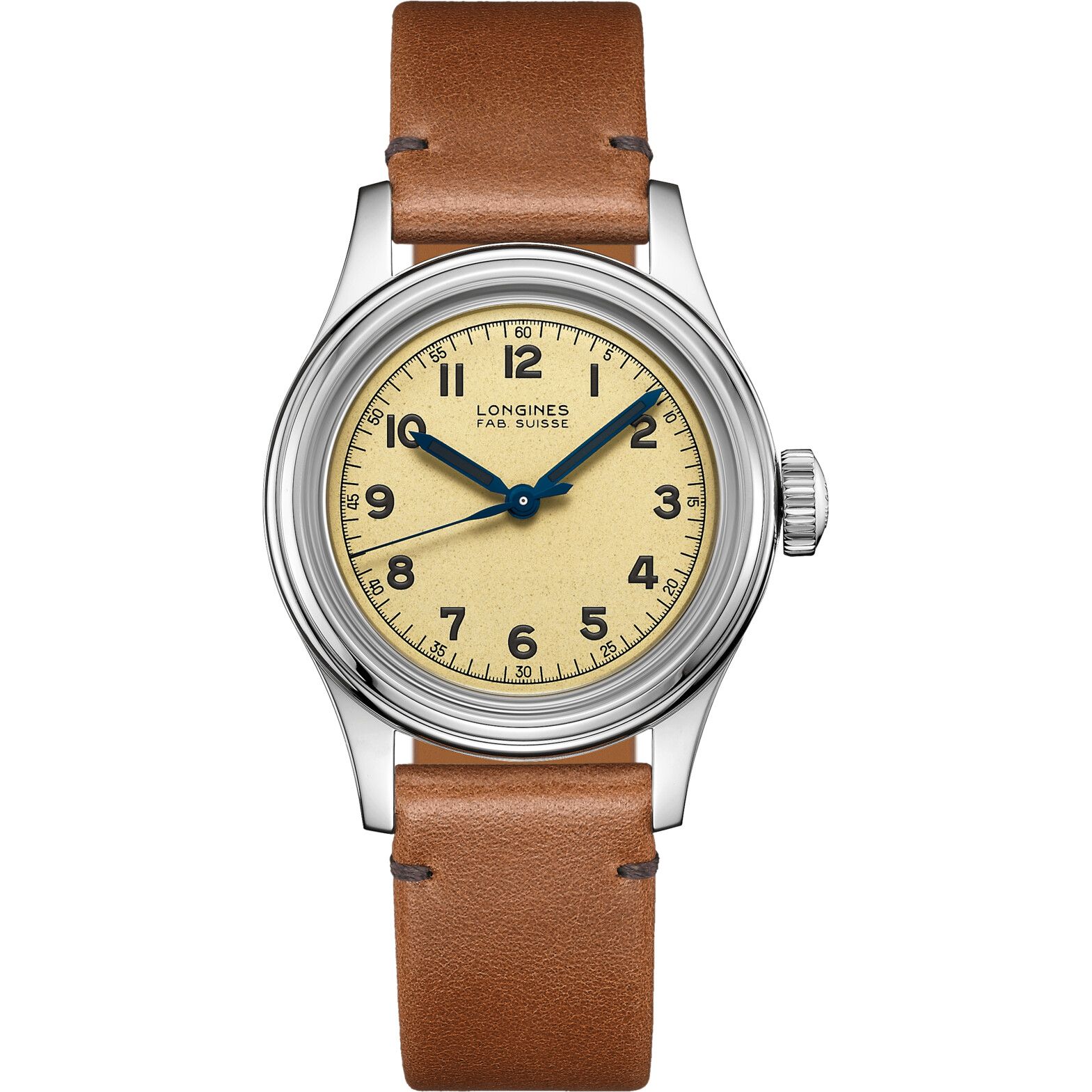 Longines Heritage L2.833.4.93.2 Military Marine Watch 38.5mm