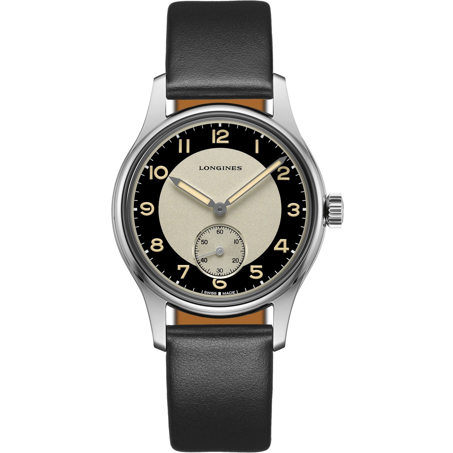 Longines Heritage L2.330.4.93.0 Classic - Tuxedo 38.5mm