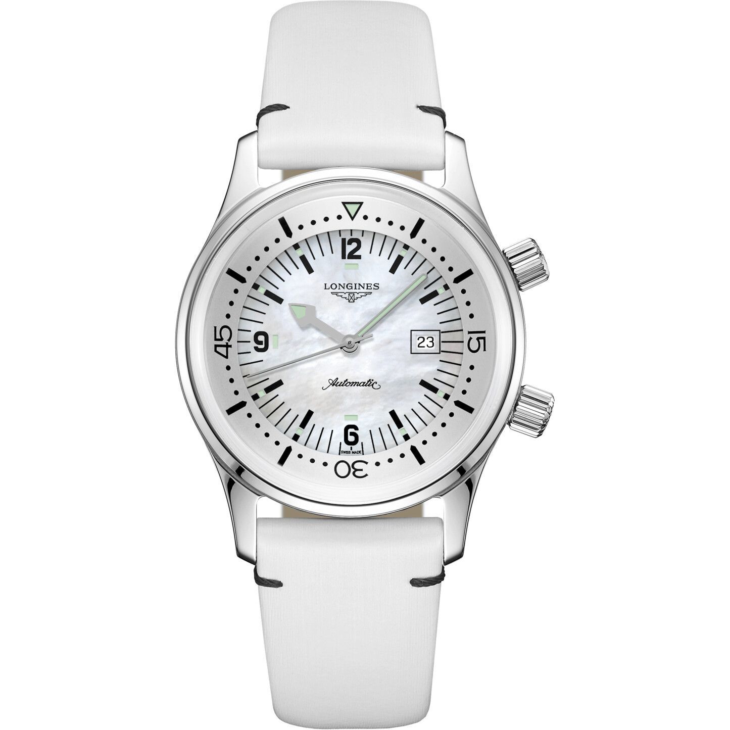 Longines Legend L3.374.4.80.0 Diver Watch 36mm